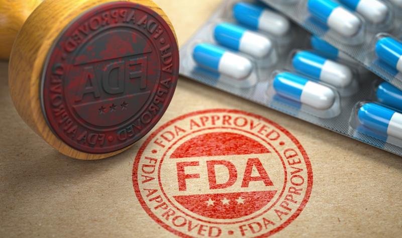 FDA approval stamp