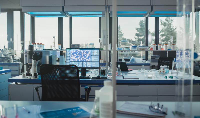 Empty lab
