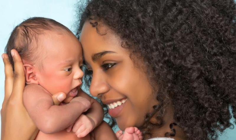 Mom and infant