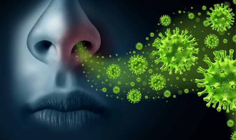 virus in nose