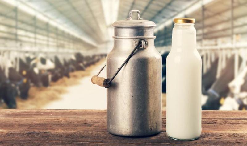 raw milk illustration