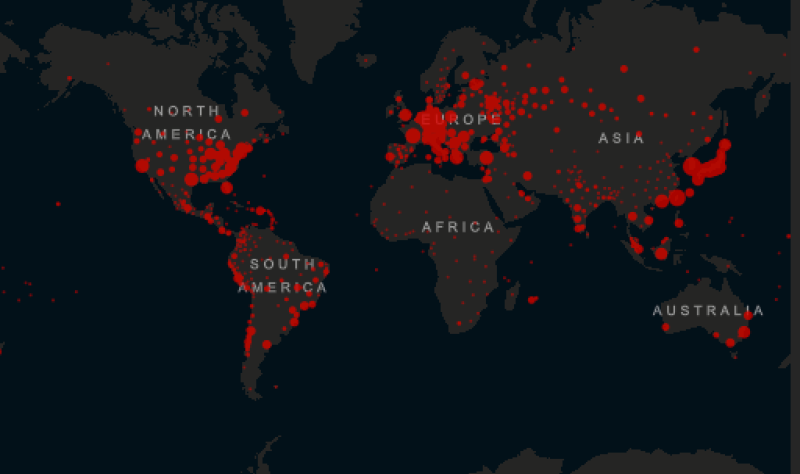 Distributed Project Team Global Map