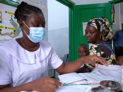 Malaria vaccine campaign in Ghana