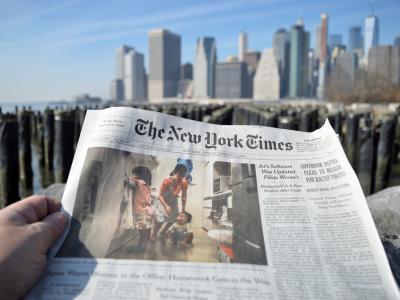 NY Times newspaper