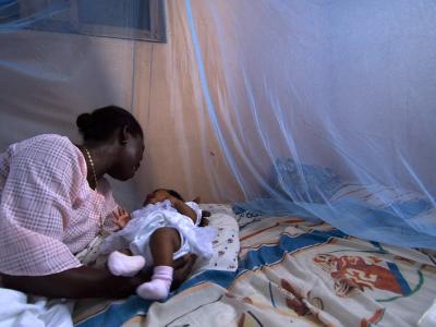 baby mom bednet