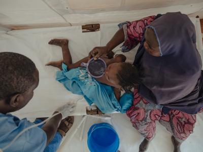 child cholera treatment