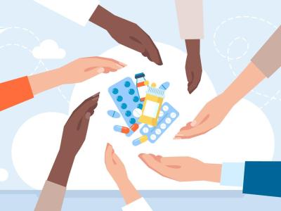 Antibiotic access illustration