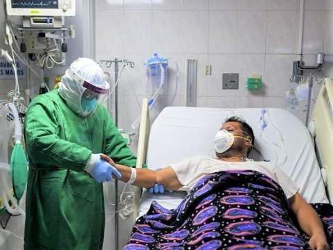 COVID patient