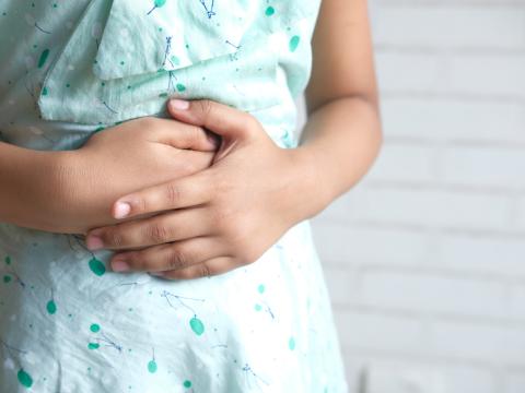 Child with stomachache