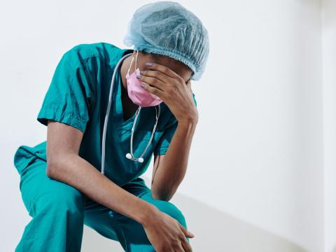 distressed surgeon