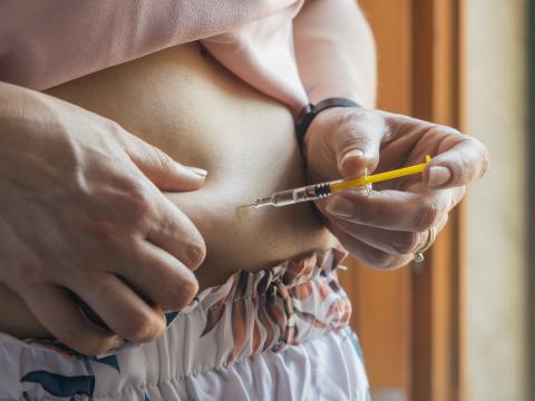Injecting Ozempic