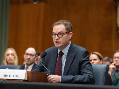 Jim O'Neill at hearing