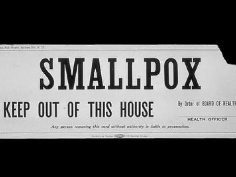 Smallpox sign