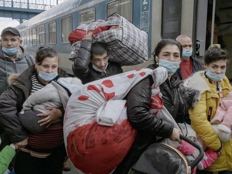 Ukraine refugees