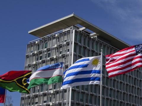 WHO headquarters in Geneva