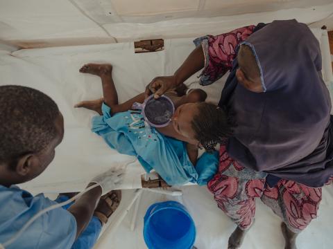 child cholera treatment