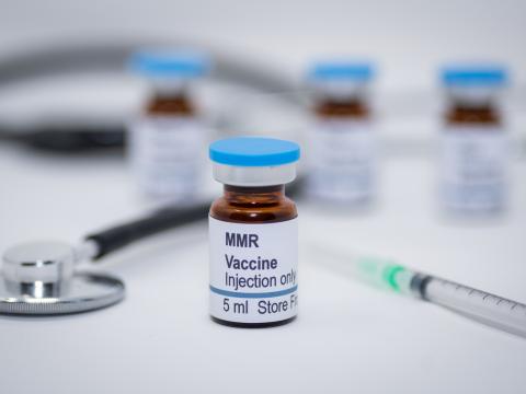 mmr vaccine vials