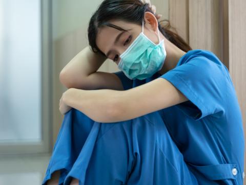 tired nurse