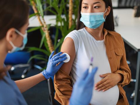 pregnant jab