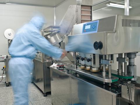 Drug manufacturing in lab