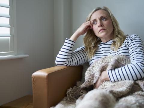 tired woman 