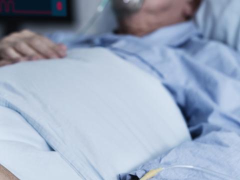 old man dying 