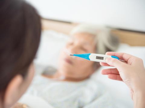 flu in hospital 