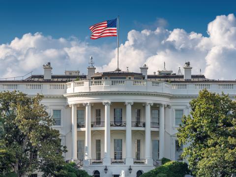white house flag