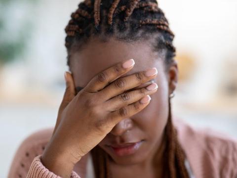 sad woman