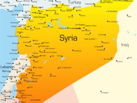 Map of Syria