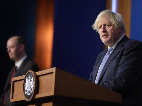 UK Prime Minister Boris Johnson