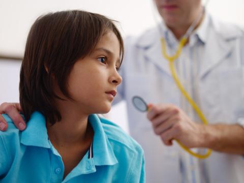 Child pneumonia patient