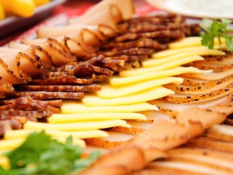 Deli meat and cheese