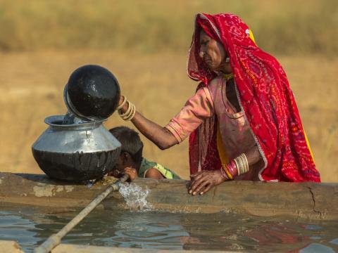 Desert water source