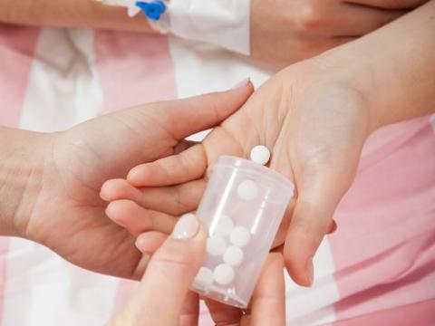 Dispensing pills in hospital