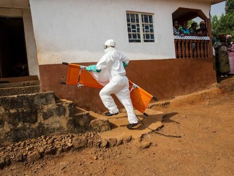 Ebola burial