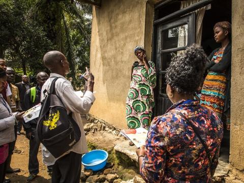 Ebola community outreach