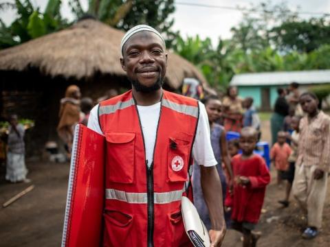 Ebola Red Cross worker