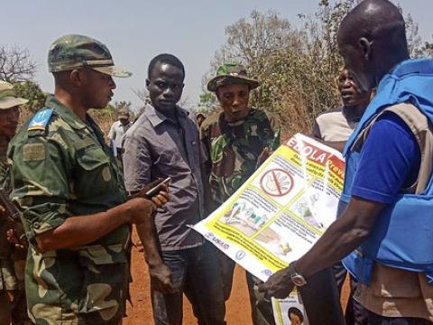 Ebola troops