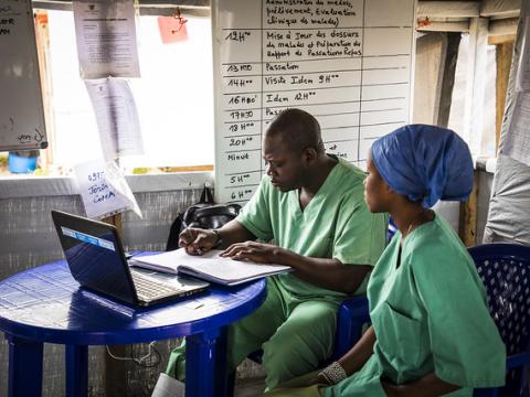Ebola workers