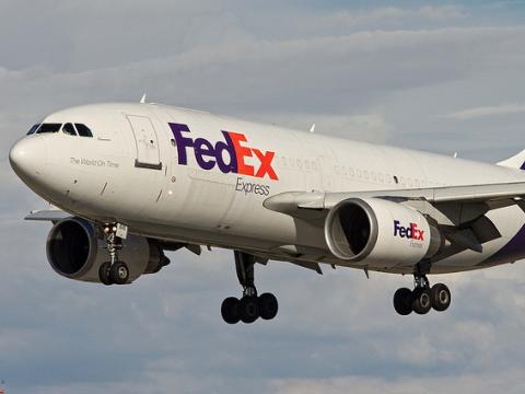 FedEx plane