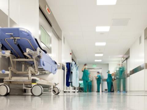 Hospital corridor
