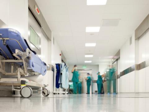 Hospital corridor