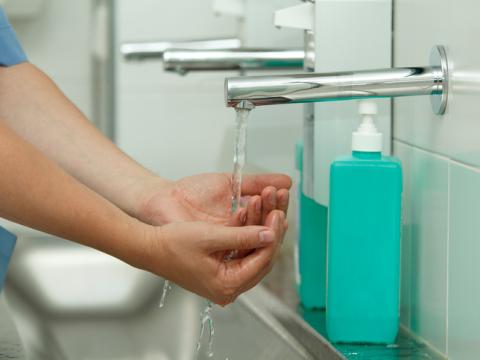 Hospital hand washing