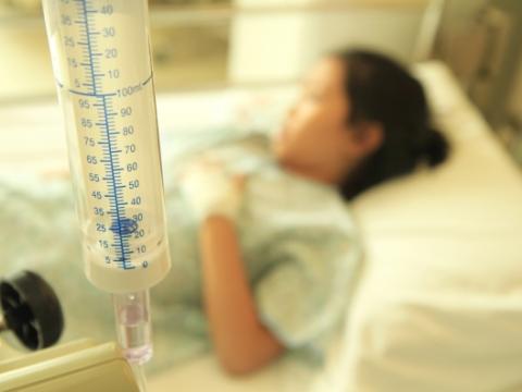 Hospitalized girl