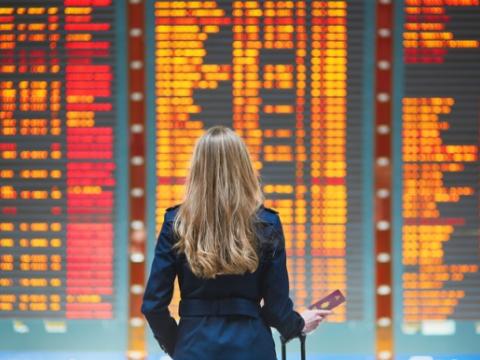 International flight board