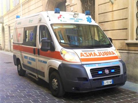 Italian ambulance