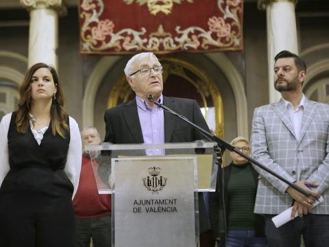Italian officials making announcement
