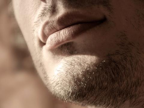 Man's mouth