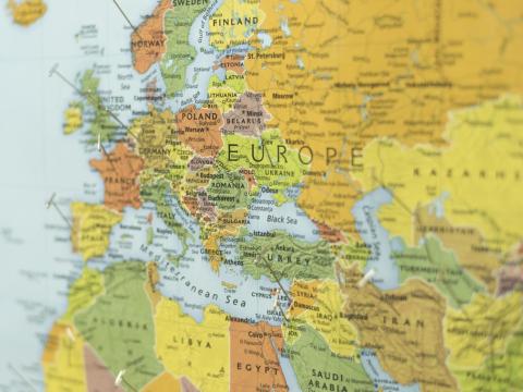 Map of Europe